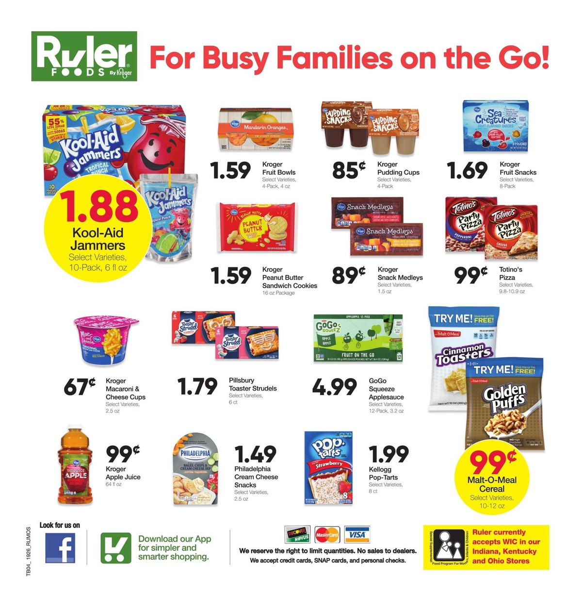 Ruler Foods Weekly Ad from August 1