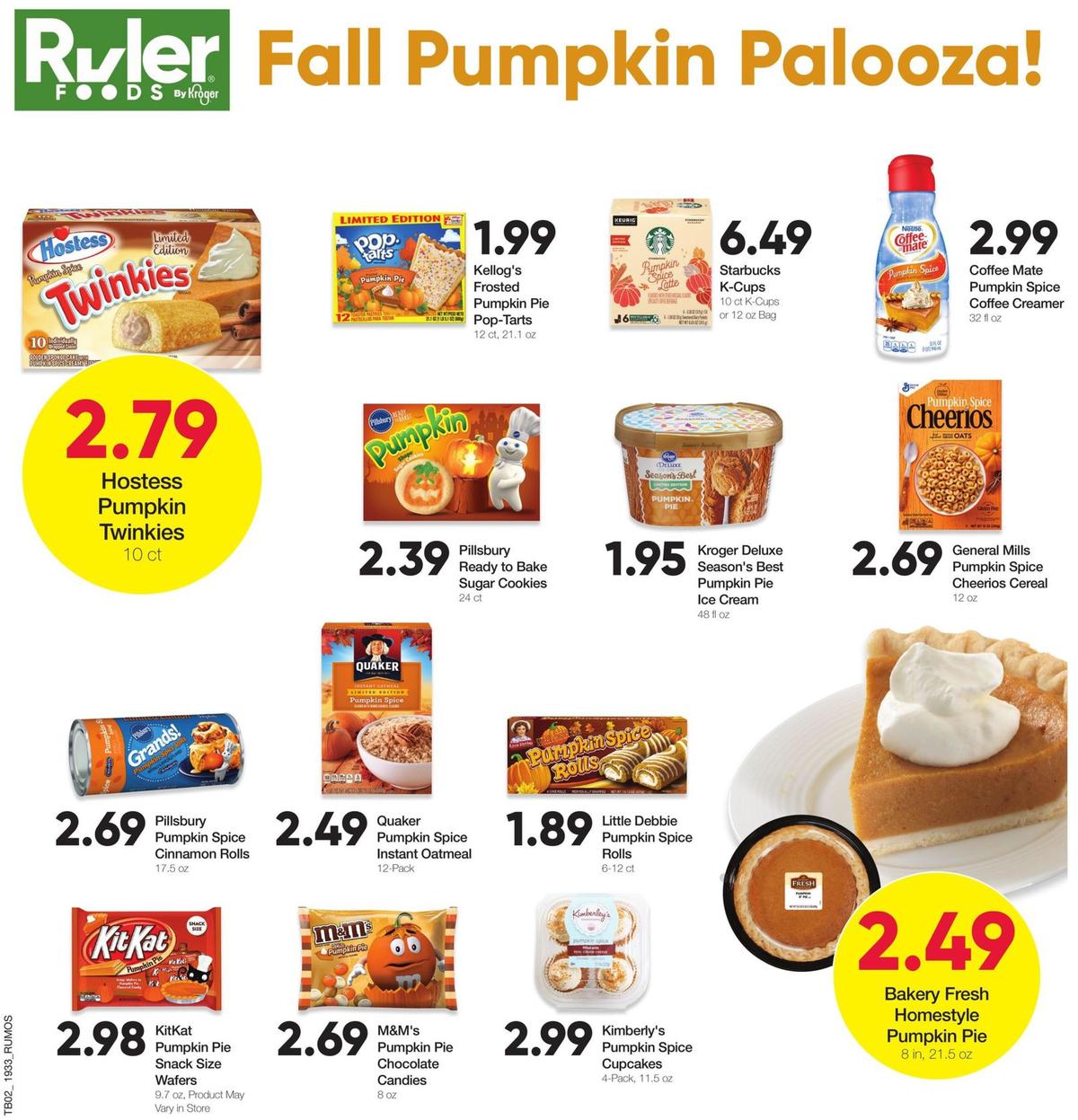 Ruler Foods Weekly Ad from September 19
