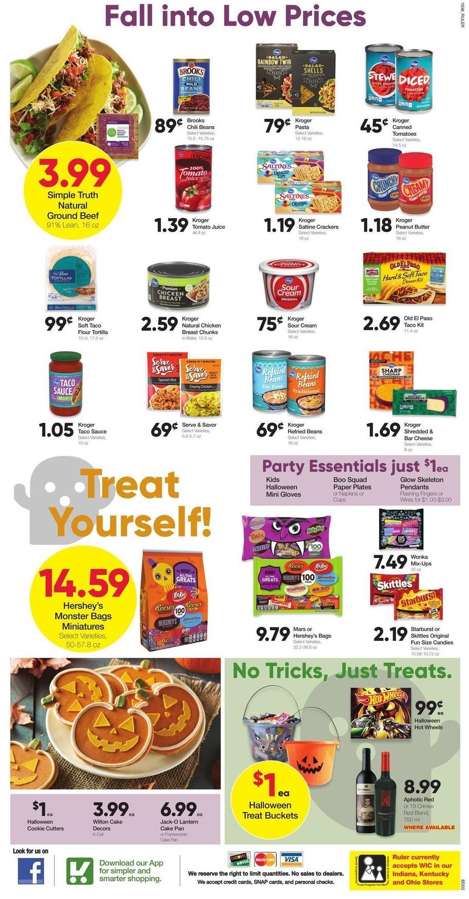 Ruler Foods Weekly Ad from October 24