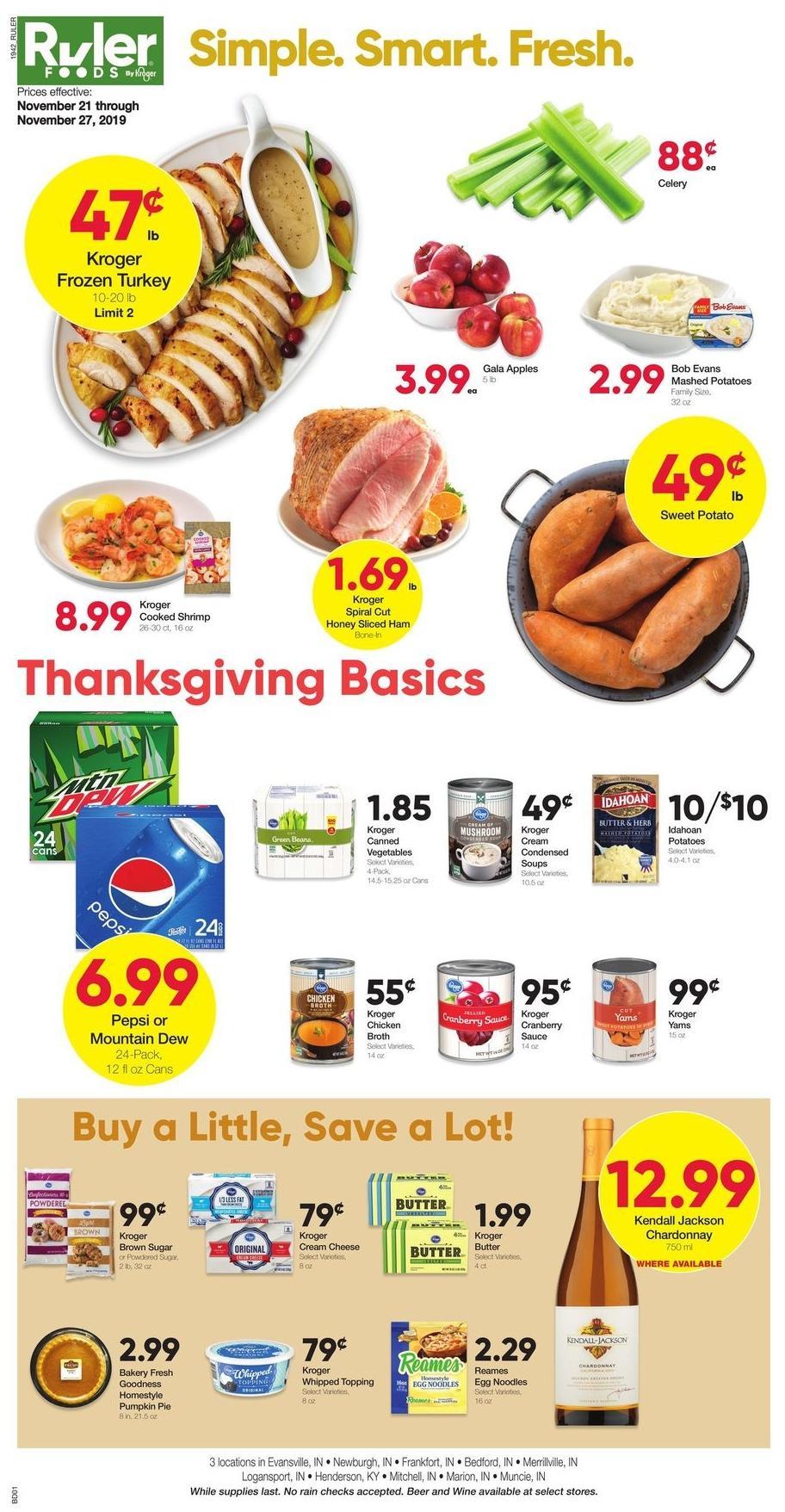 Ruler Foods Weekly Ad from November 21