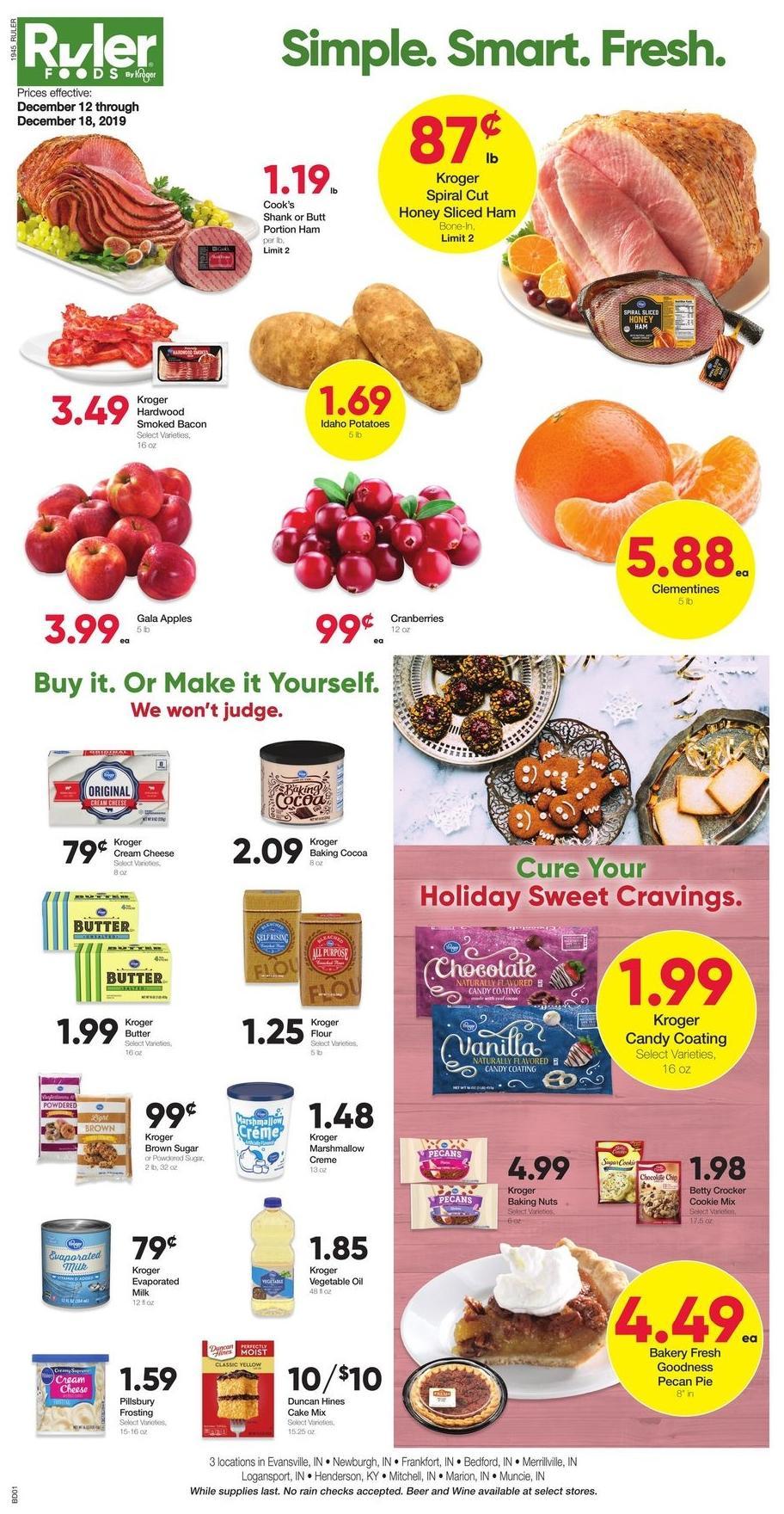 Ruler Foods Weekly Ad from December 12