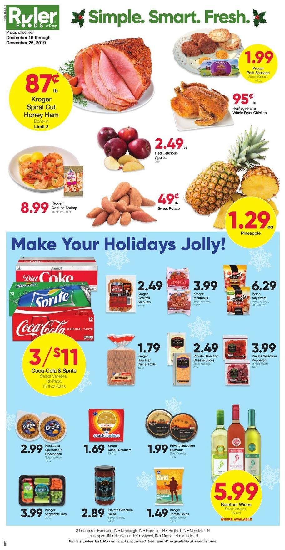 Ruler Foods Weekly Ad from December 19