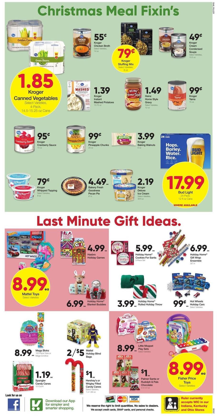 Ruler Foods Weekly Ad from December 19