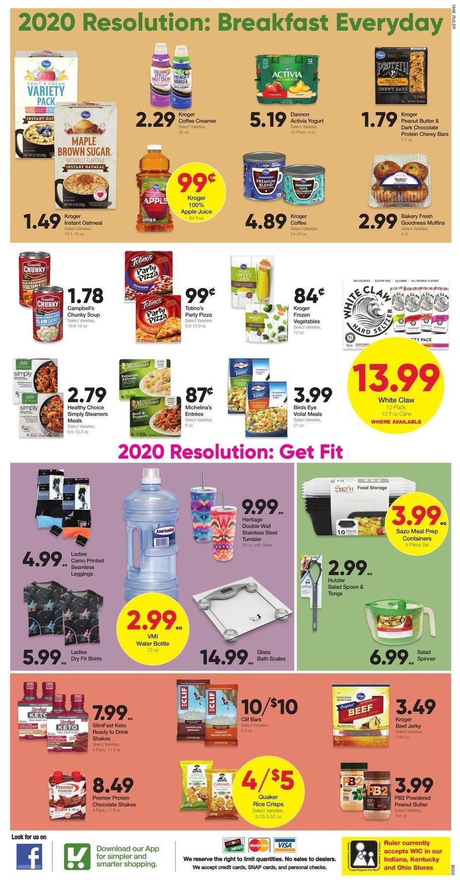 Ruler Foods Weekly Ad from January 2
