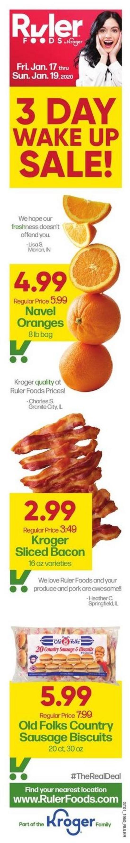 Ruler Foods Weekly Ad from January 16