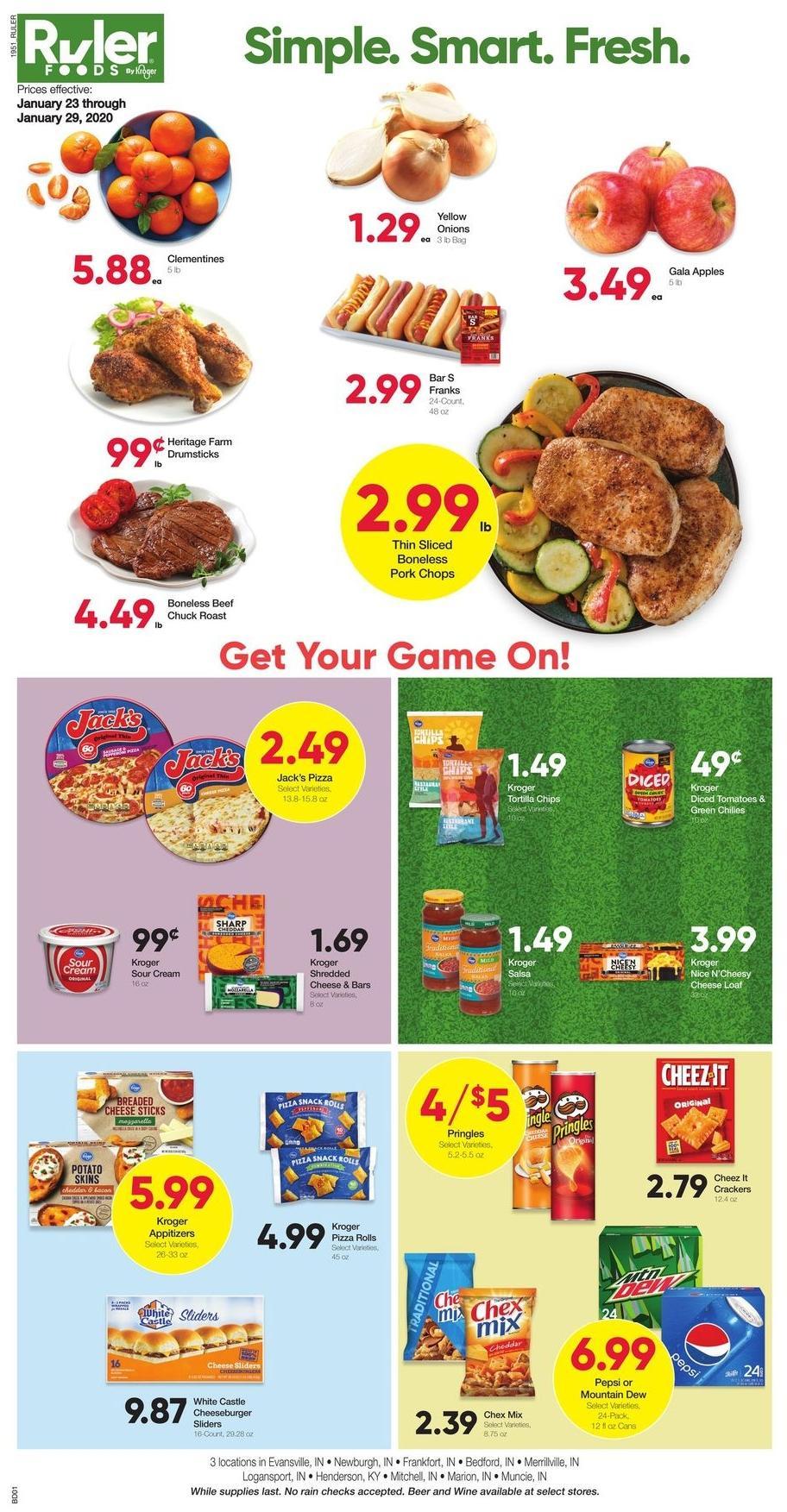 Ruler Foods Weekly Ad from January 23