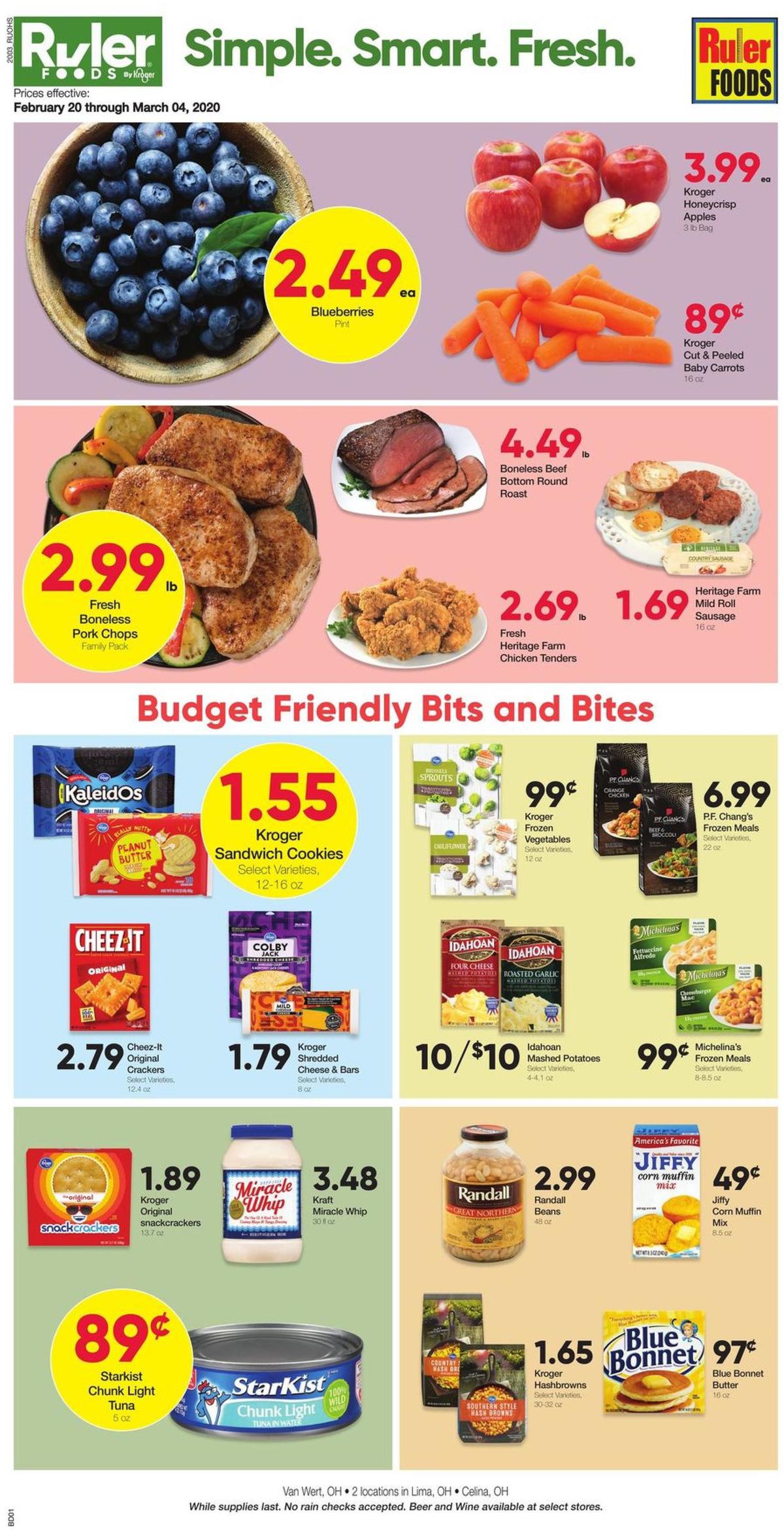 Ruler Foods Weekly Ad from February 20