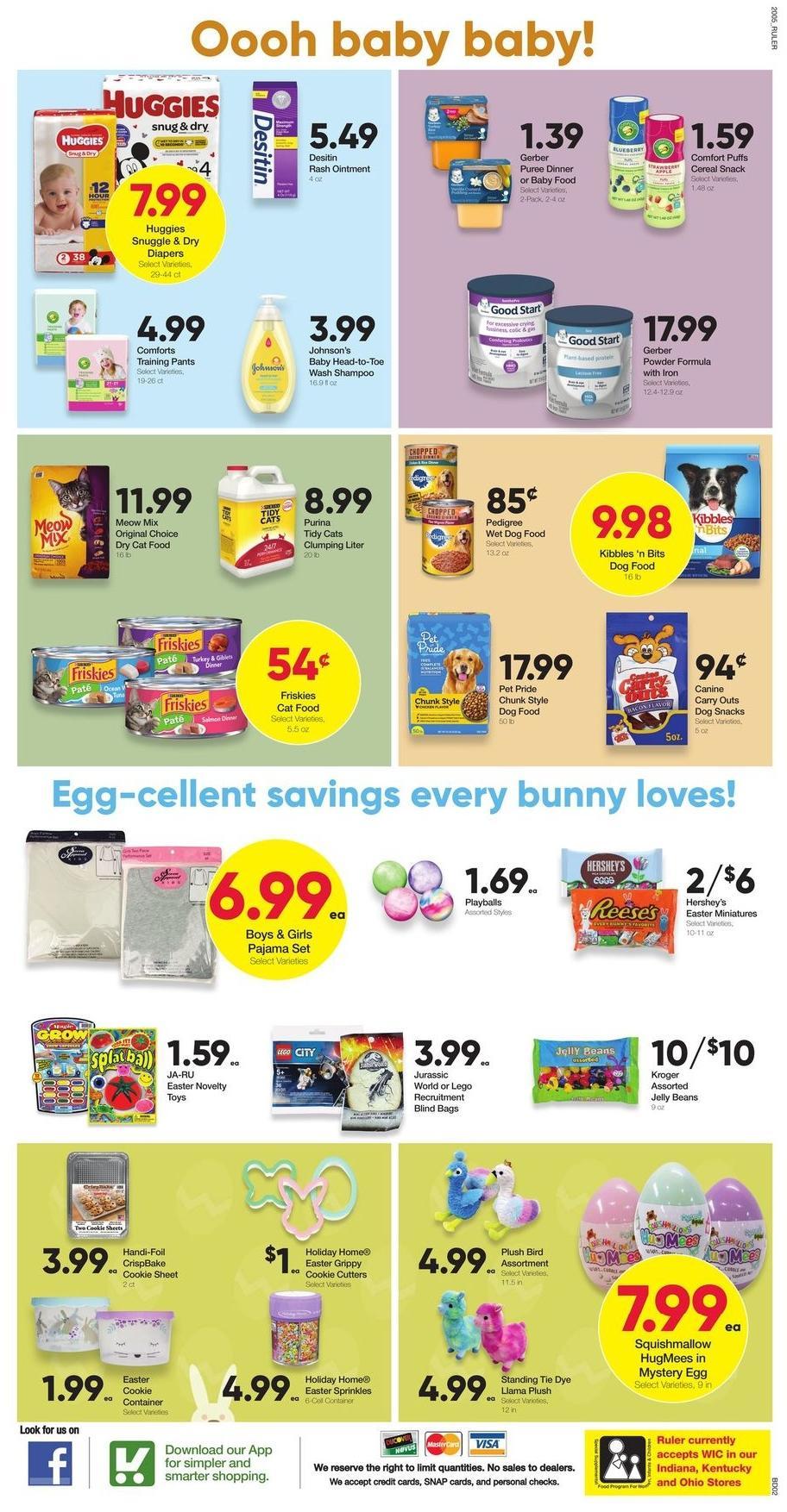 Ruler Foods Weekly Ad from March 5