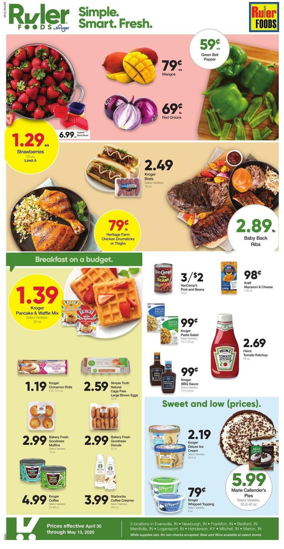 Ruler Foods Weekly Ad from April 30