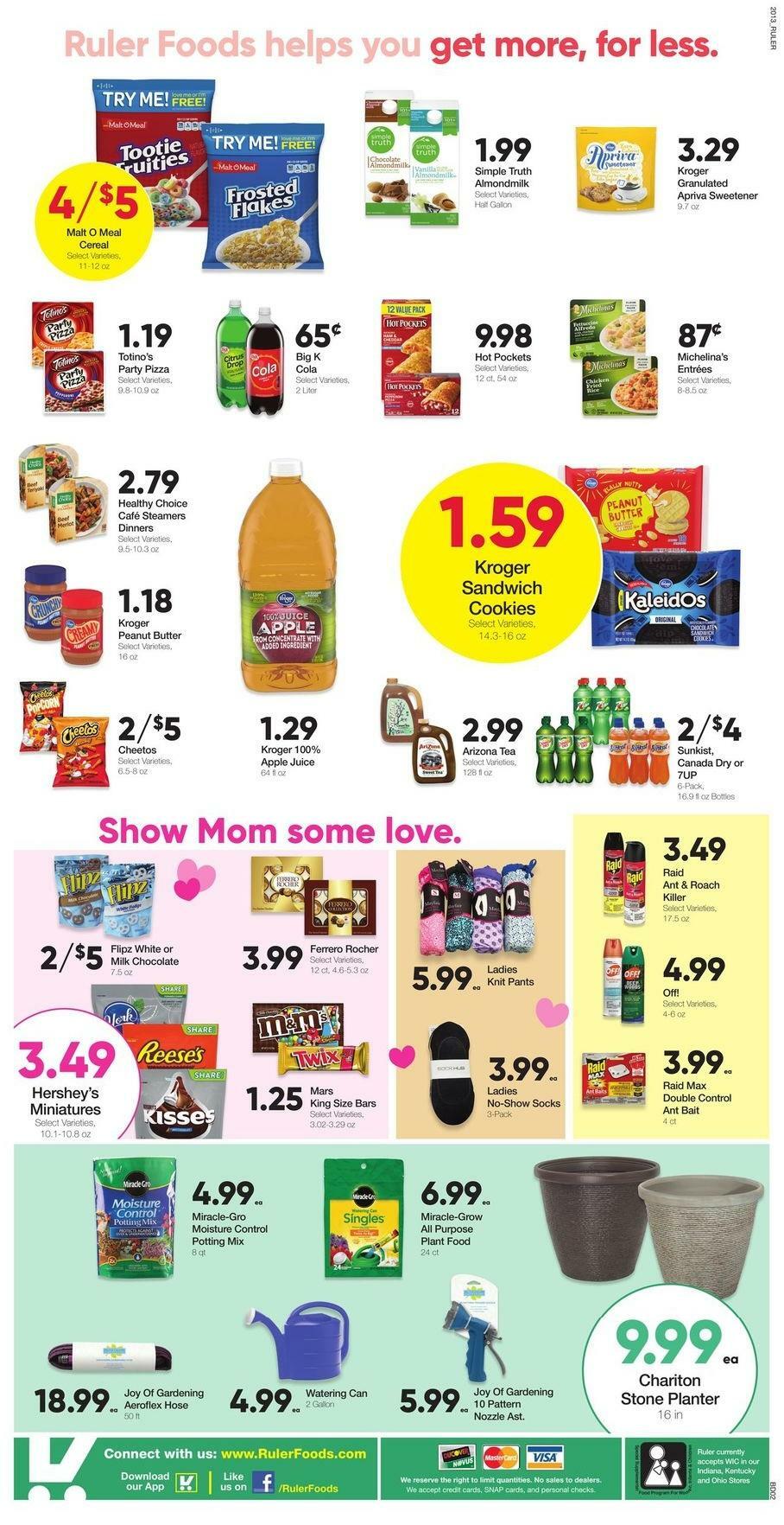 Ruler Foods Weekly Ad from April 30