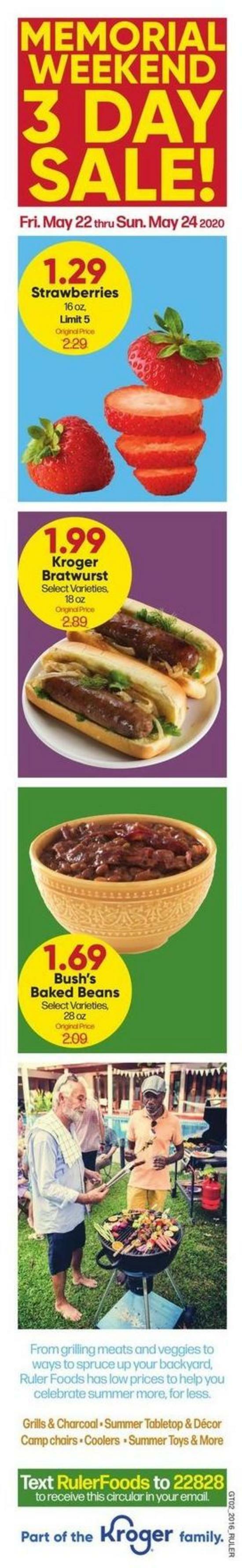 Ruler Foods Weekly Ad from May 21
