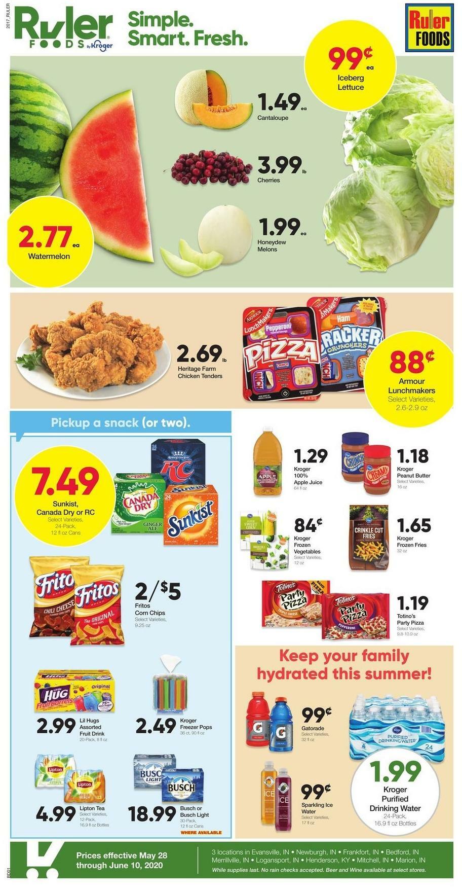 Ruler Foods Weekly Ad from May 28