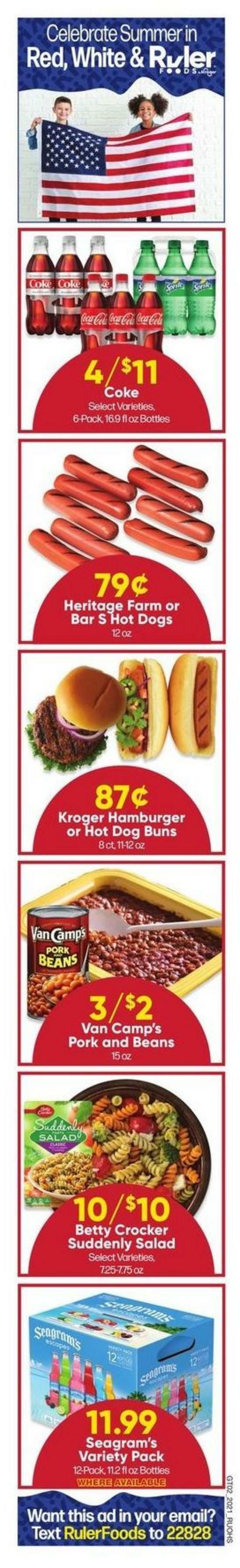 Ruler Foods Weekly Ad from June 25
