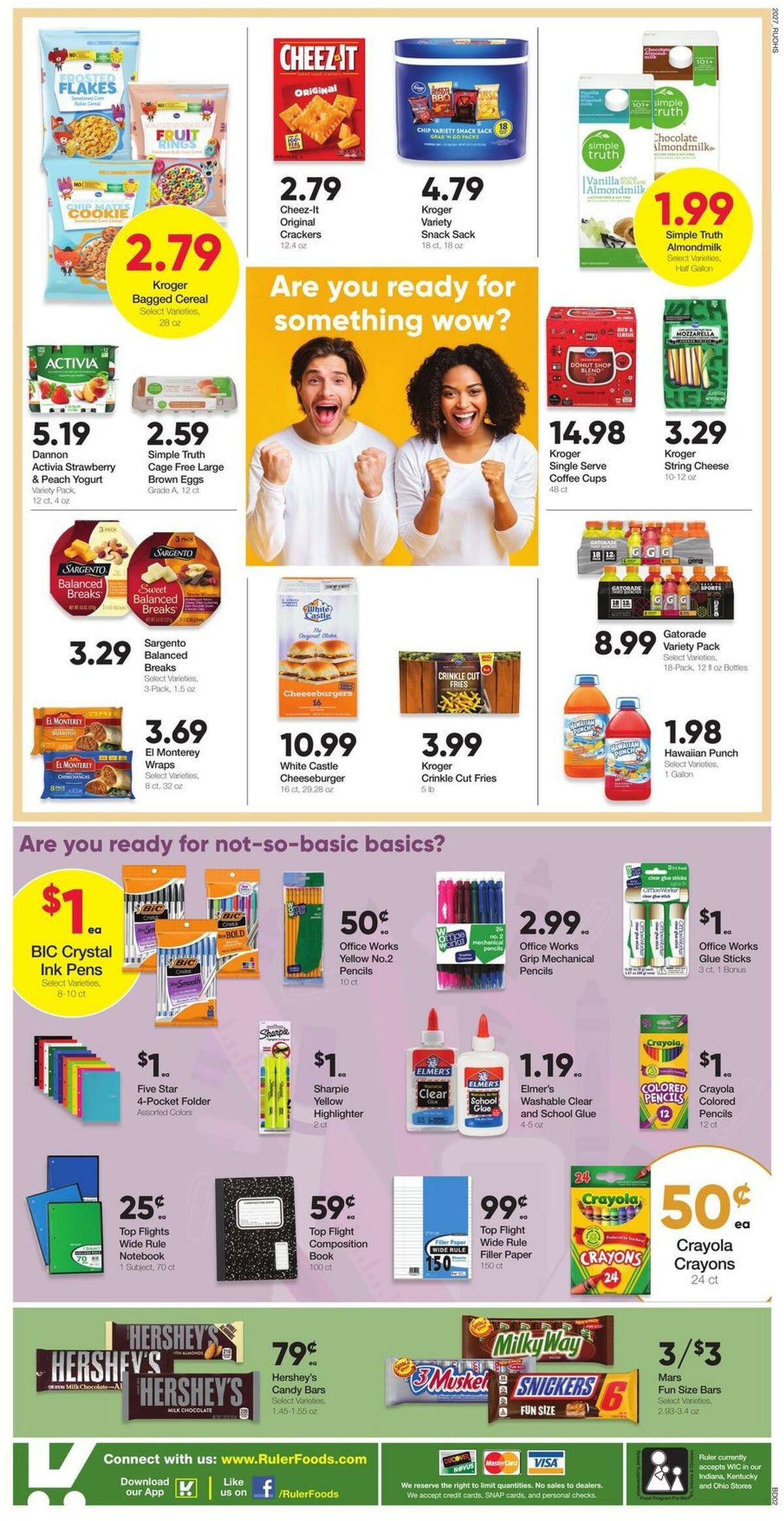 Ruler Foods Weekly Ad from August 6