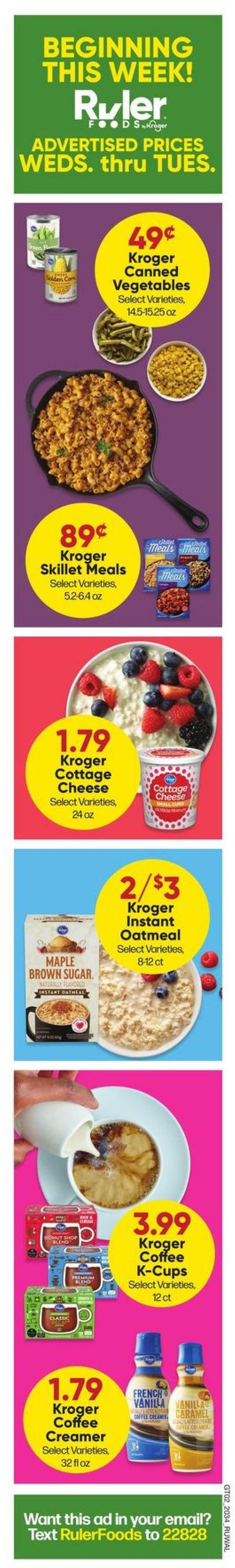 Ruler Foods Weekly Ad from September 23