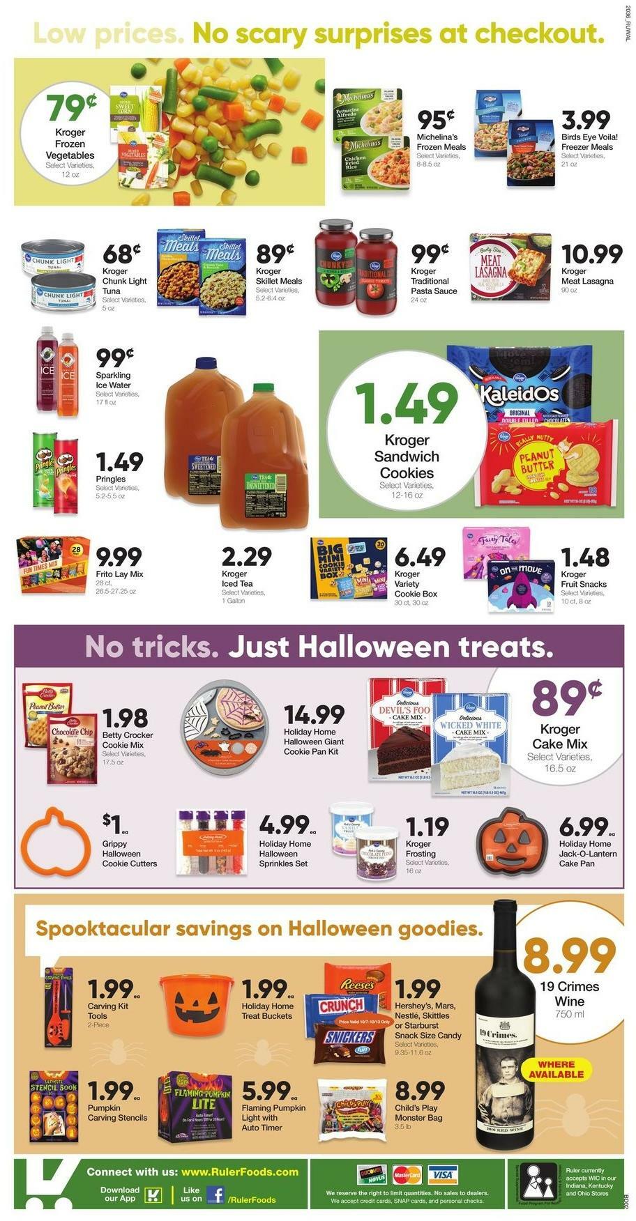 Ruler Foods Weekly Ad from October 7