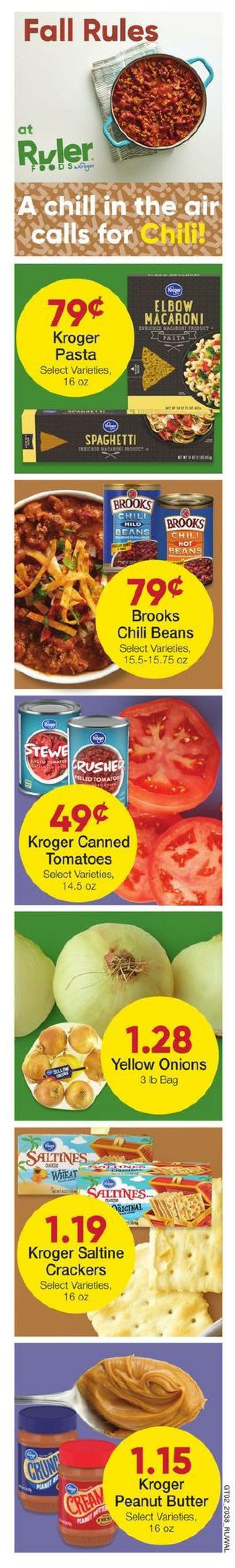 Ruler Foods Weekly Ad from October 21