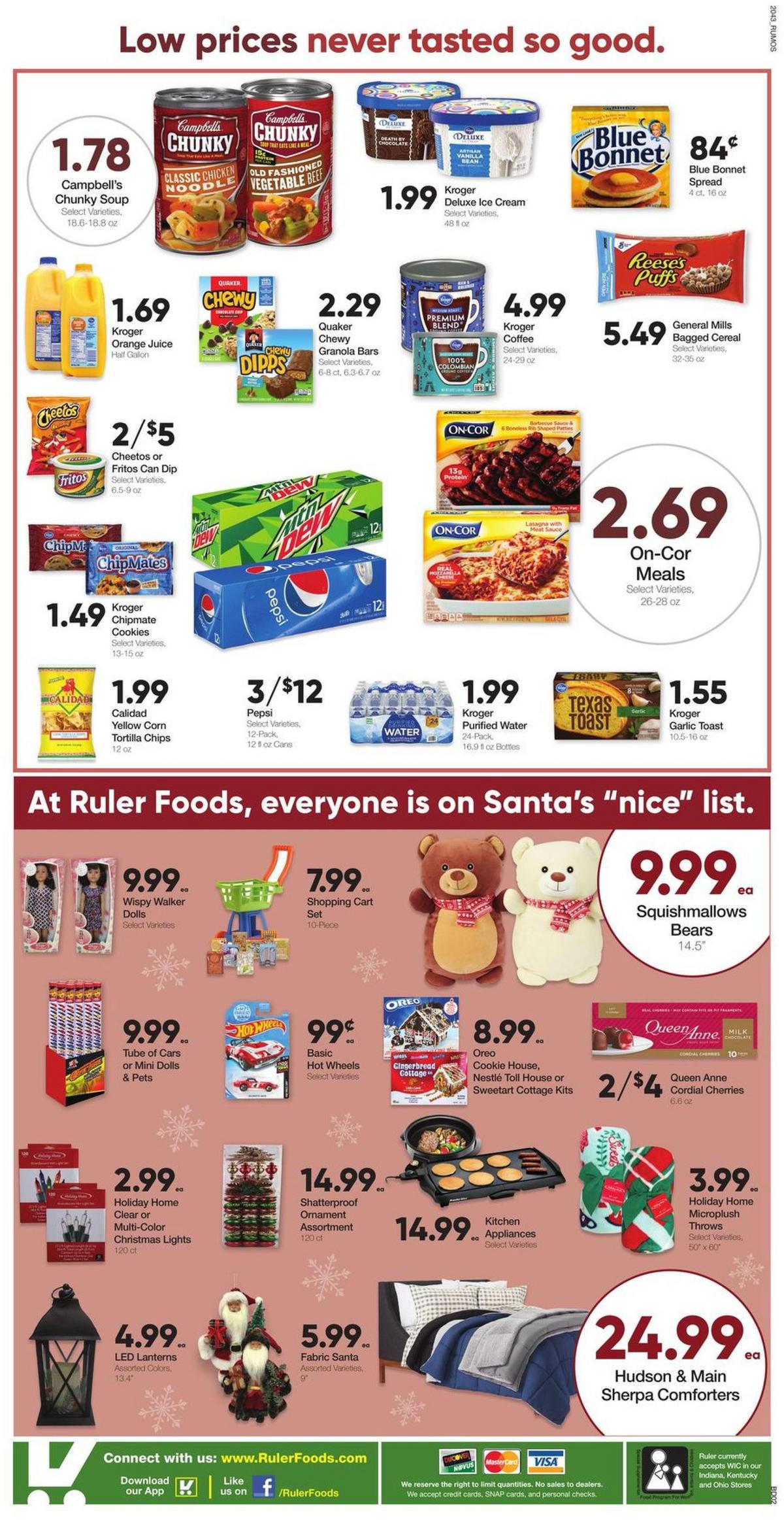 Ruler Foods Weekly Ad from November 27