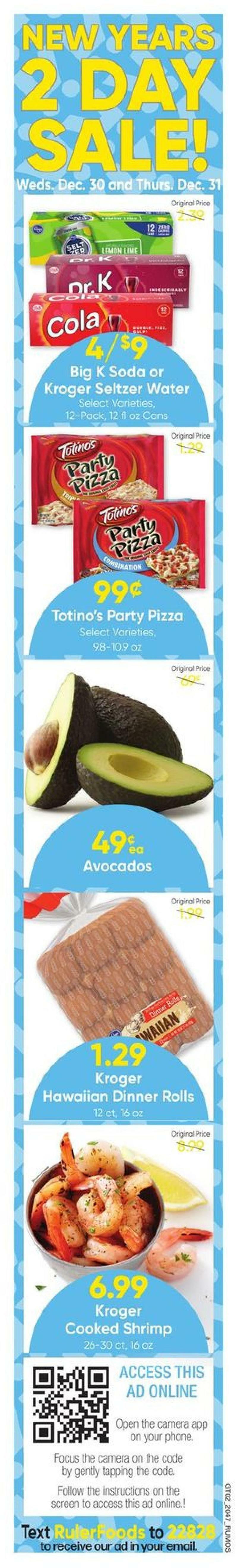 Ruler Foods Weekly Ad from December 26