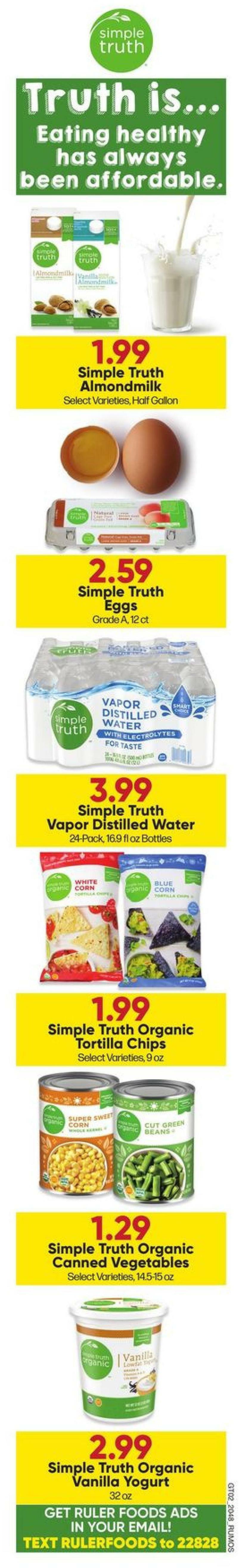 Ruler Foods Weekly Ad from January 1