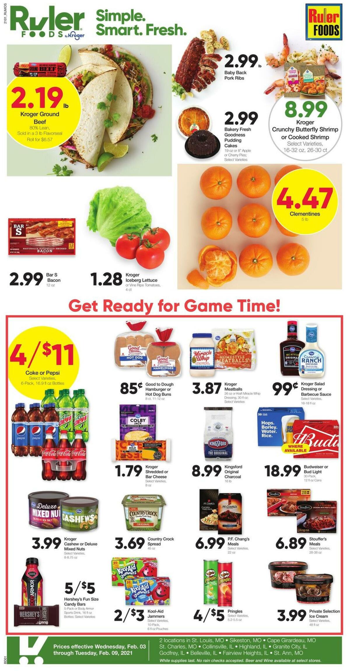 Ruler Foods Weekly Ad from February 3