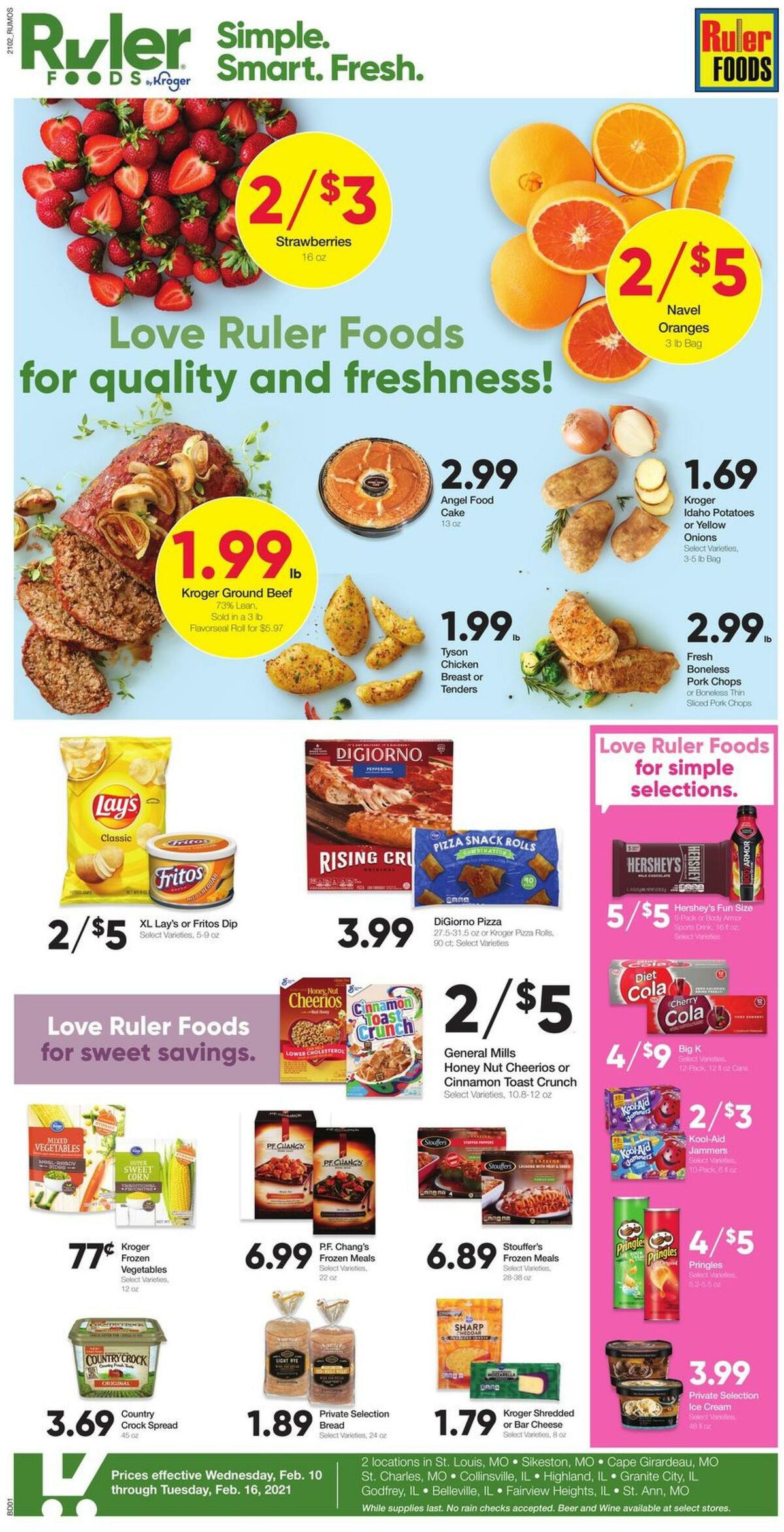 Ruler Foods Weekly Ad from February 10