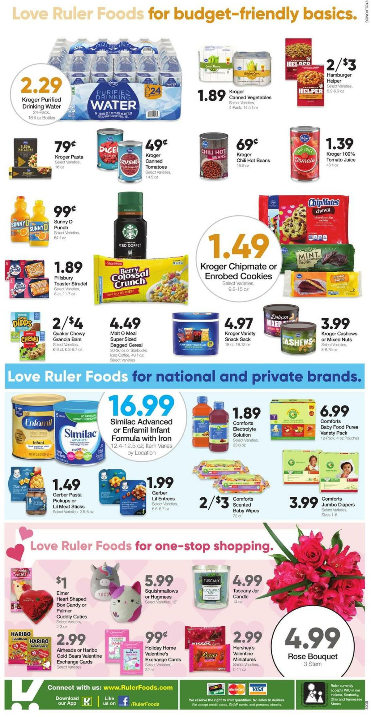 Ruler Foods Weekly Ad from February 10