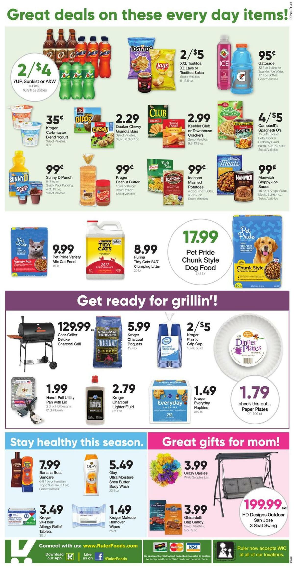 Ruler Foods Weekly Ad from May 5