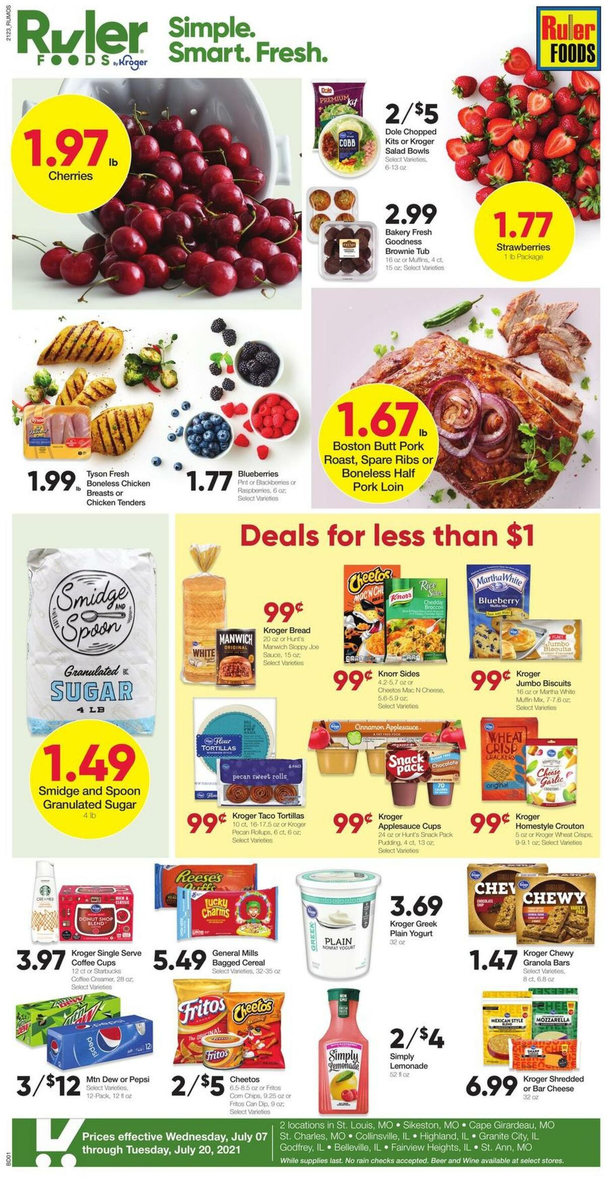 Ruler Foods Weekly Ad from July 7