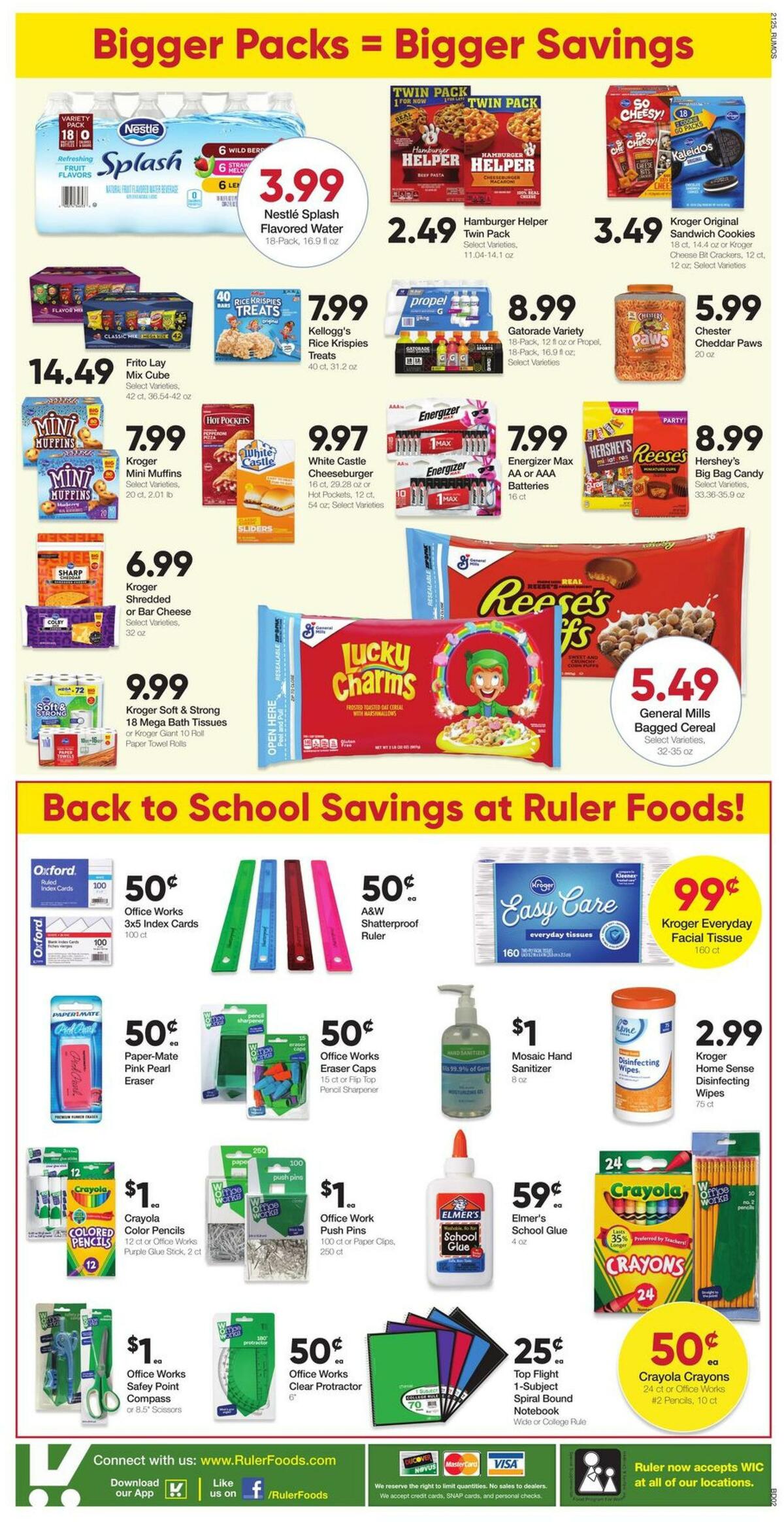 Ruler Foods Weekly Ad from July 21