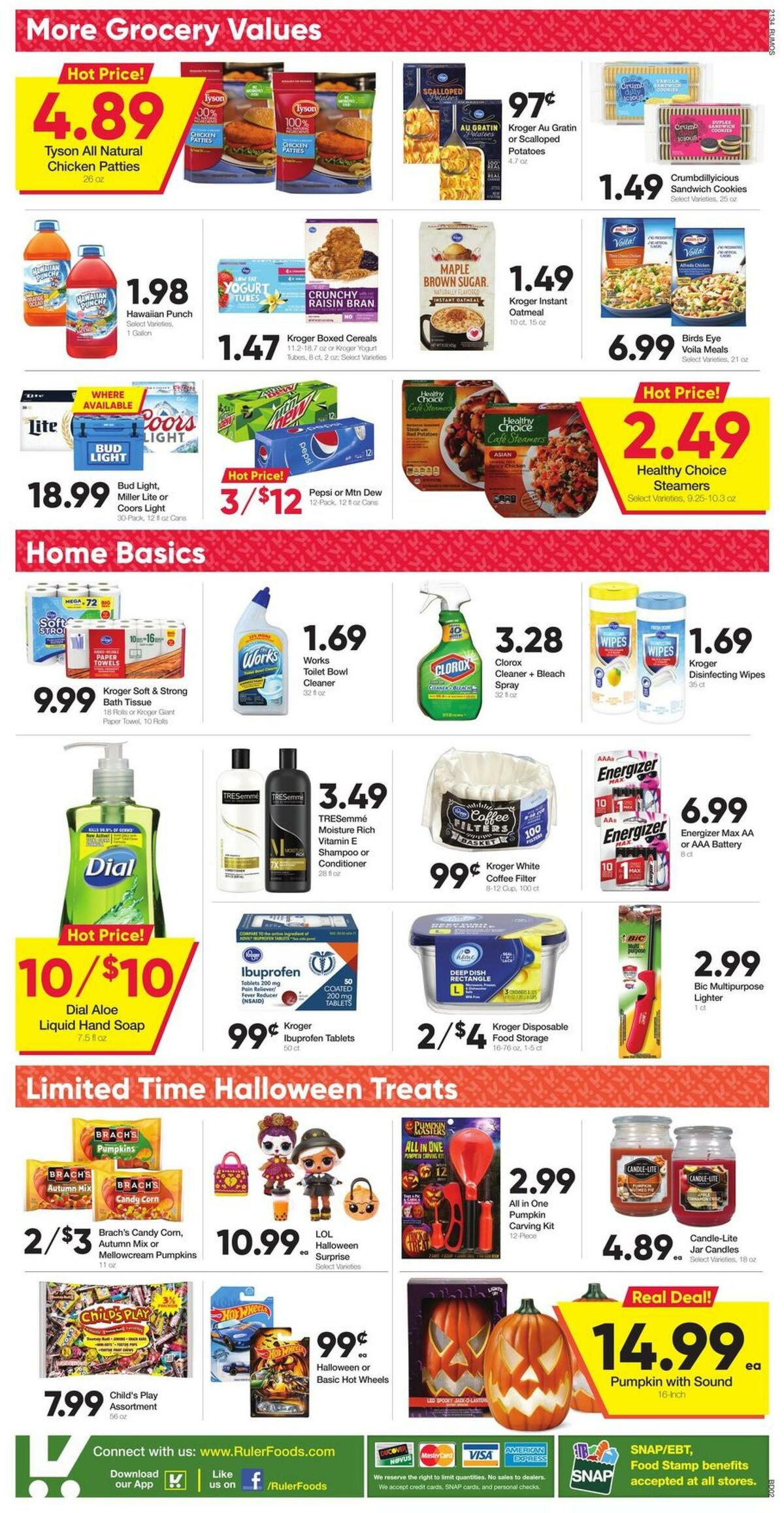 Ruler Foods Weekly Ad from September 22