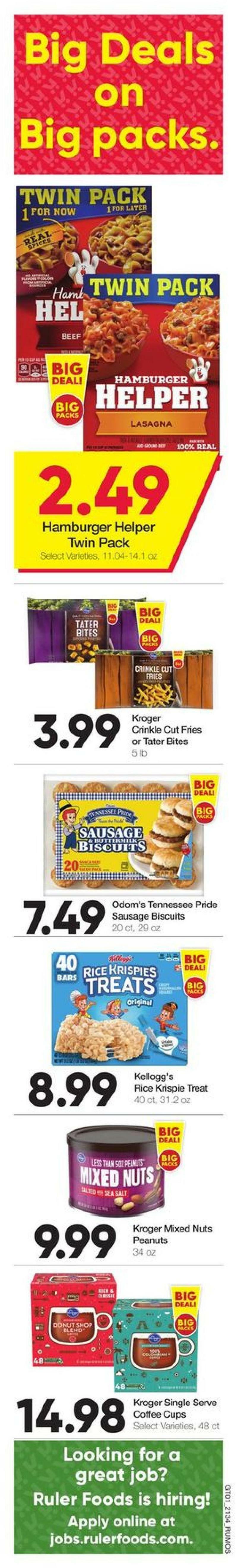 Ruler Foods Weekly Ad from September 22