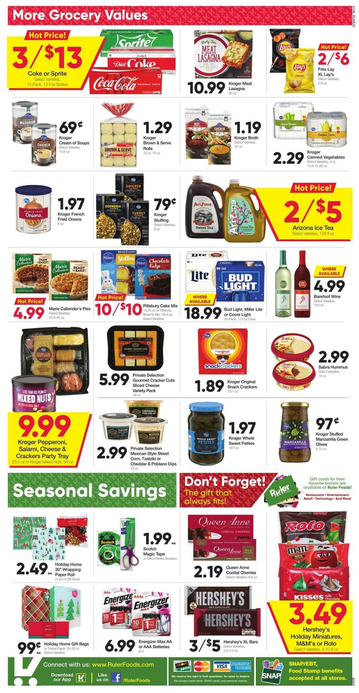 Ruler Foods Weekly Ad from December 15