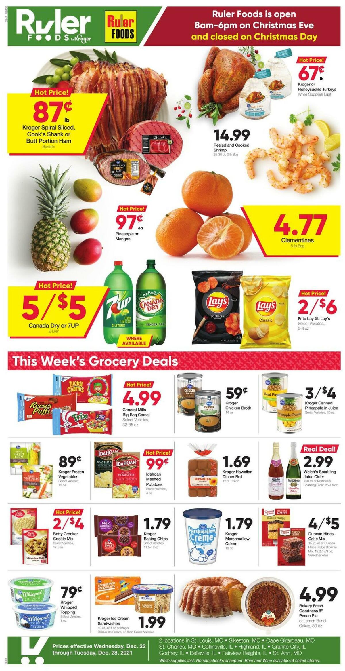 Ruler Foods Weekly Ad from December 22