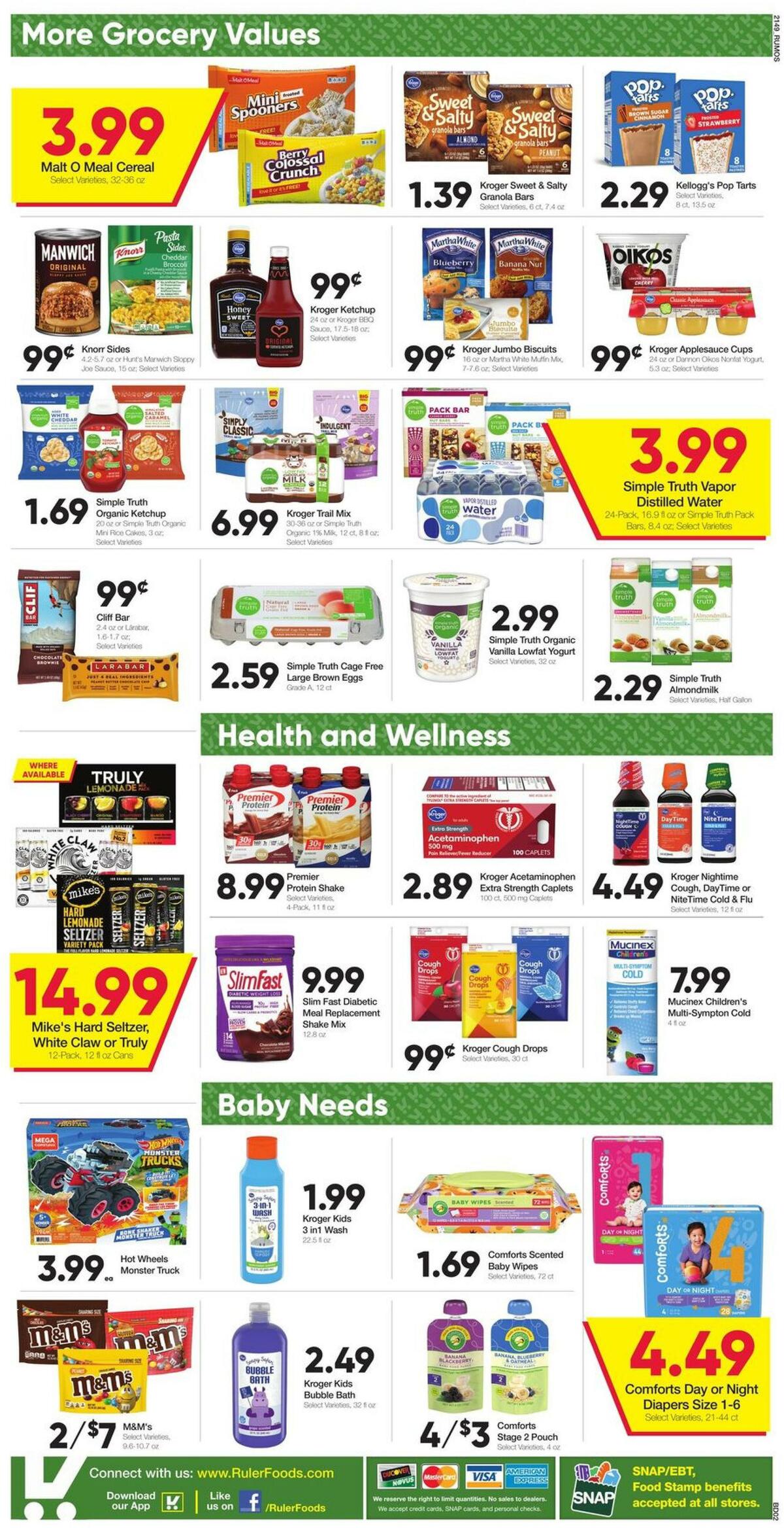 Ruler Foods Weekly Ad from January 5
