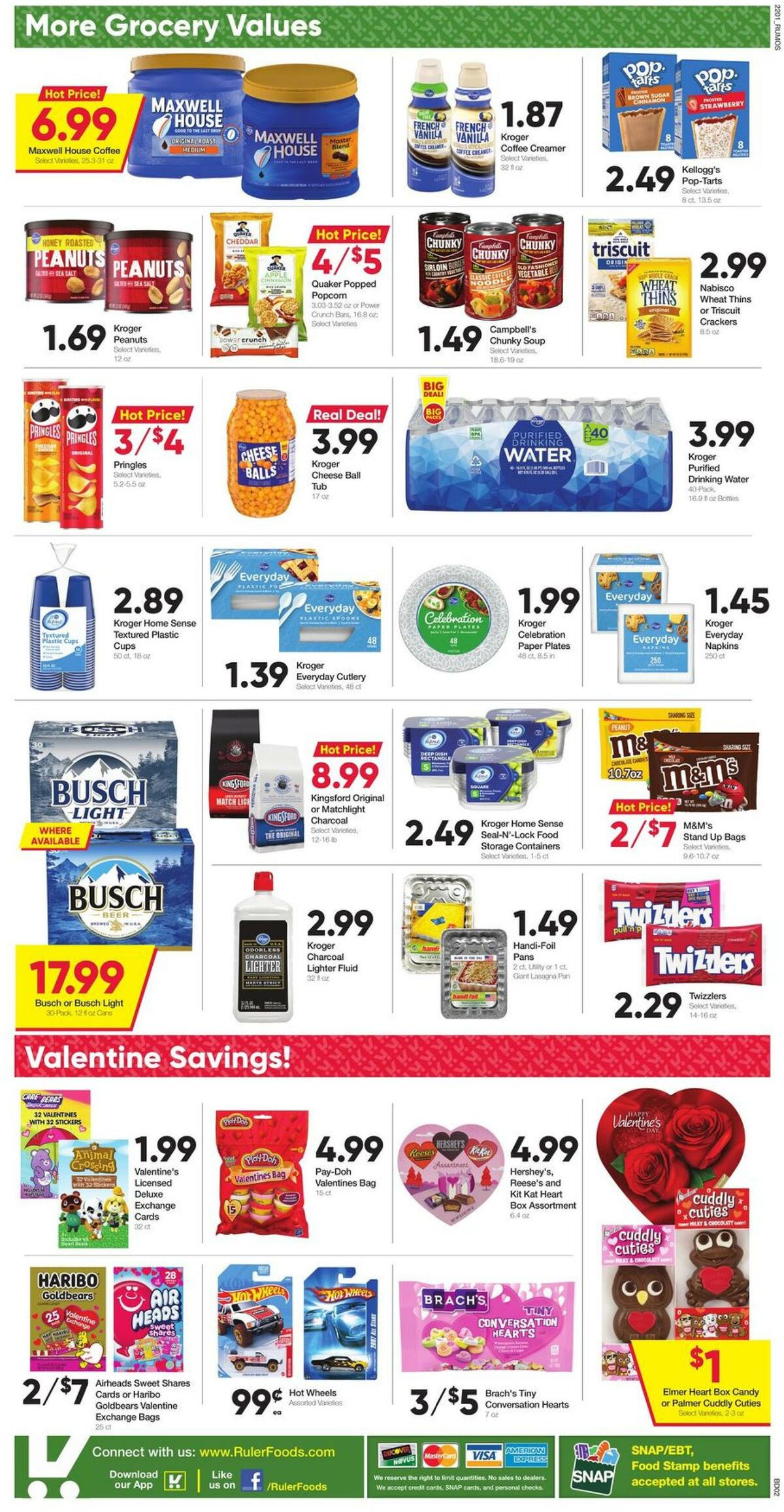 Ruler Foods Weekly Ad from February 2
