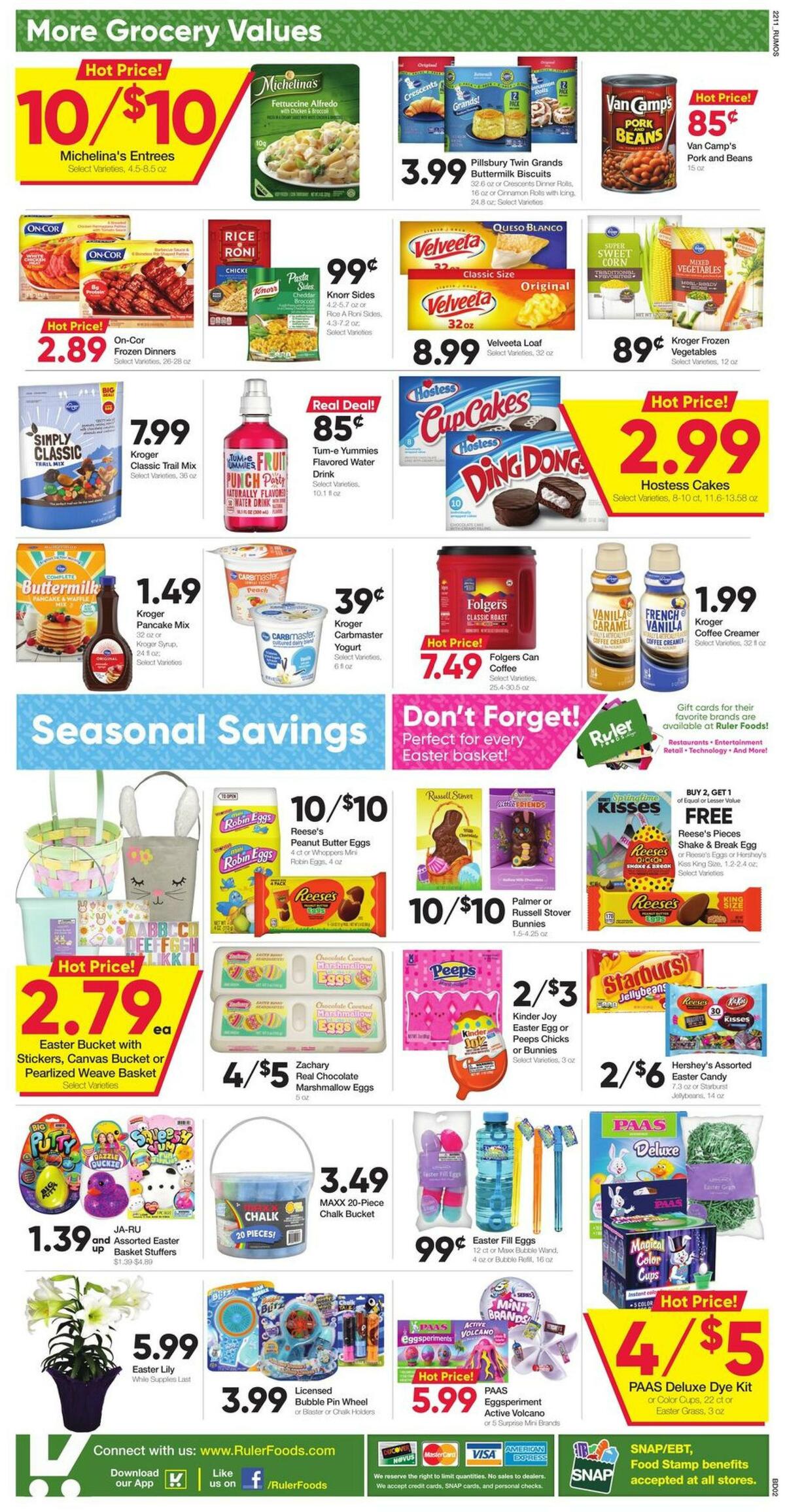 Ruler Foods Weekly Ad from April 13