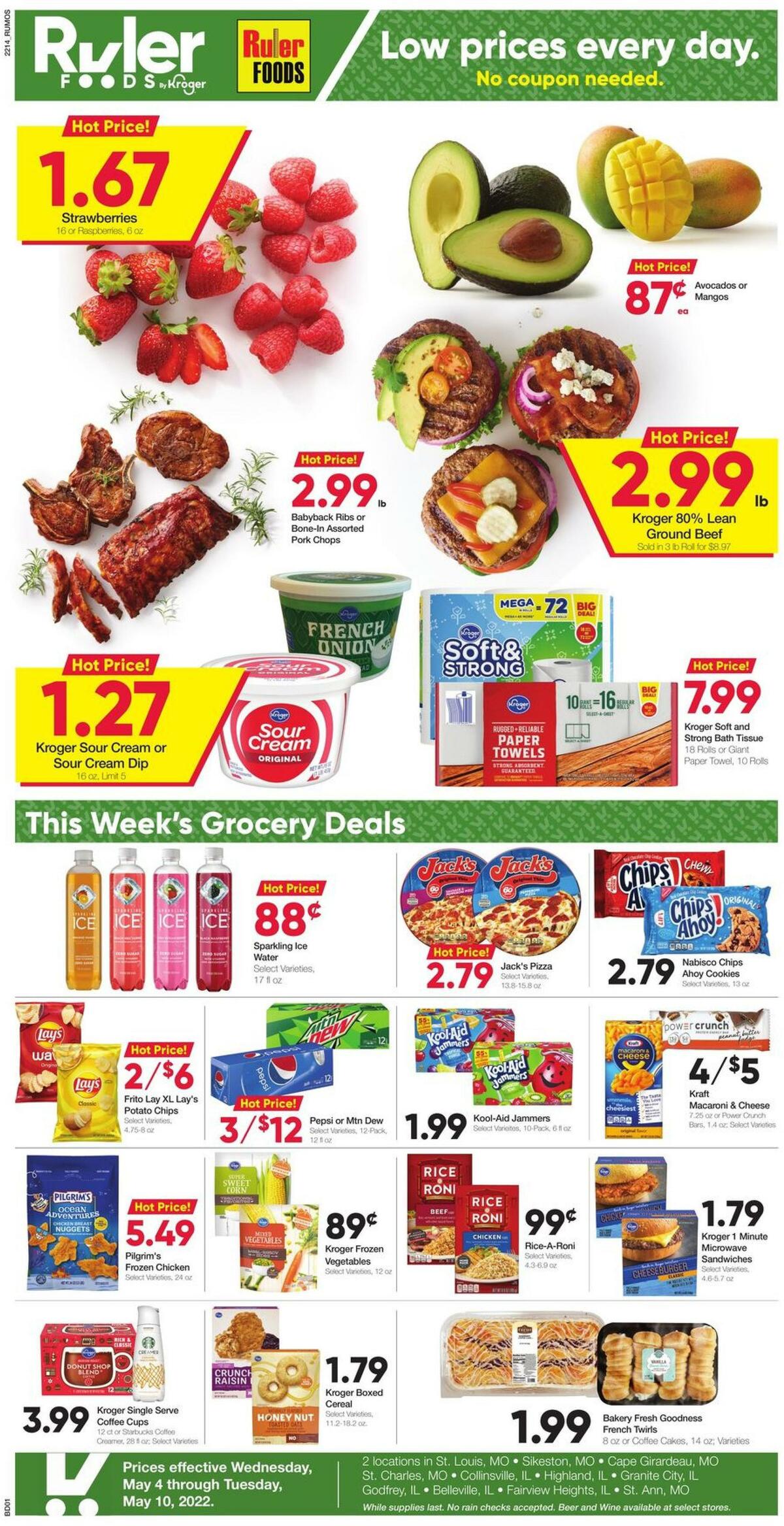 Ruler Foods Weekly Ad from May 4
