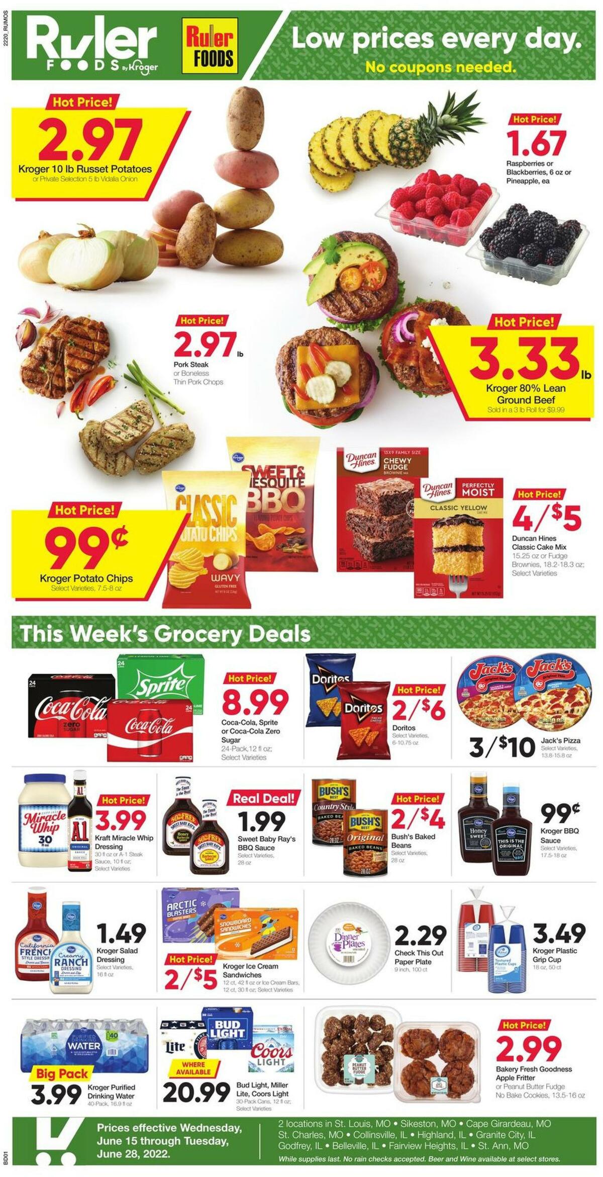 Ruler Foods Weekly Ad from June 15