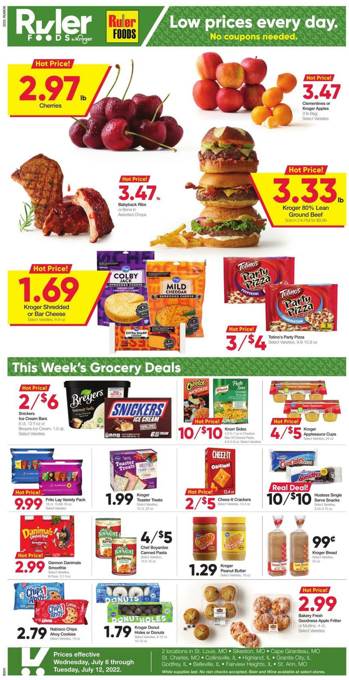 Ruler Foods Weekly Ad from July 6