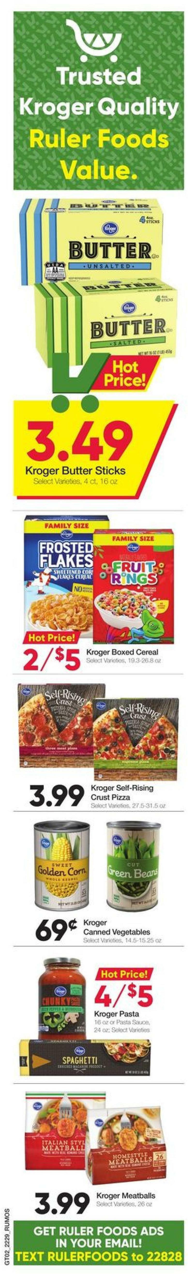 Ruler Foods Weekly Ad from August 17