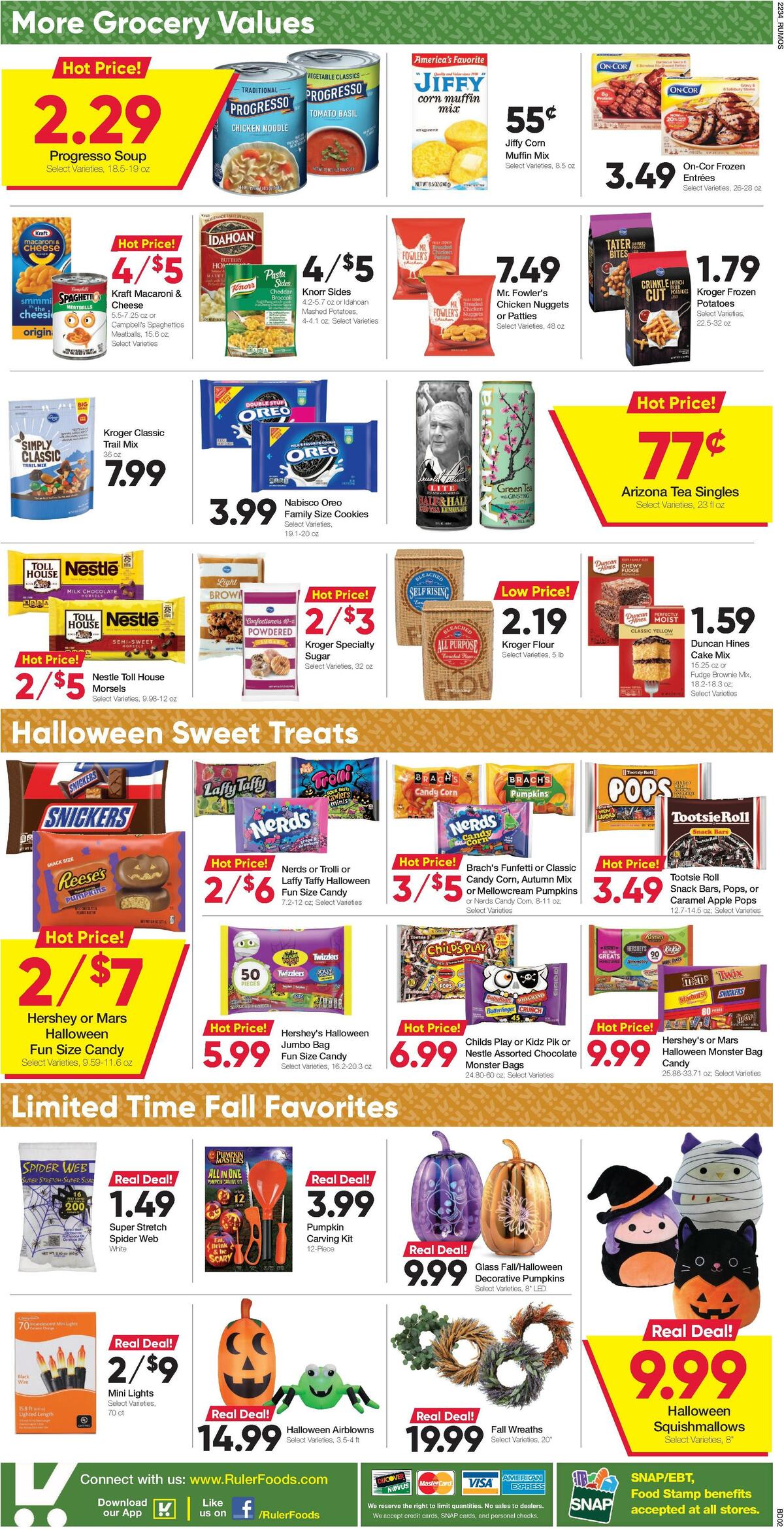 Ruler Foods Weekly Ad from September 21