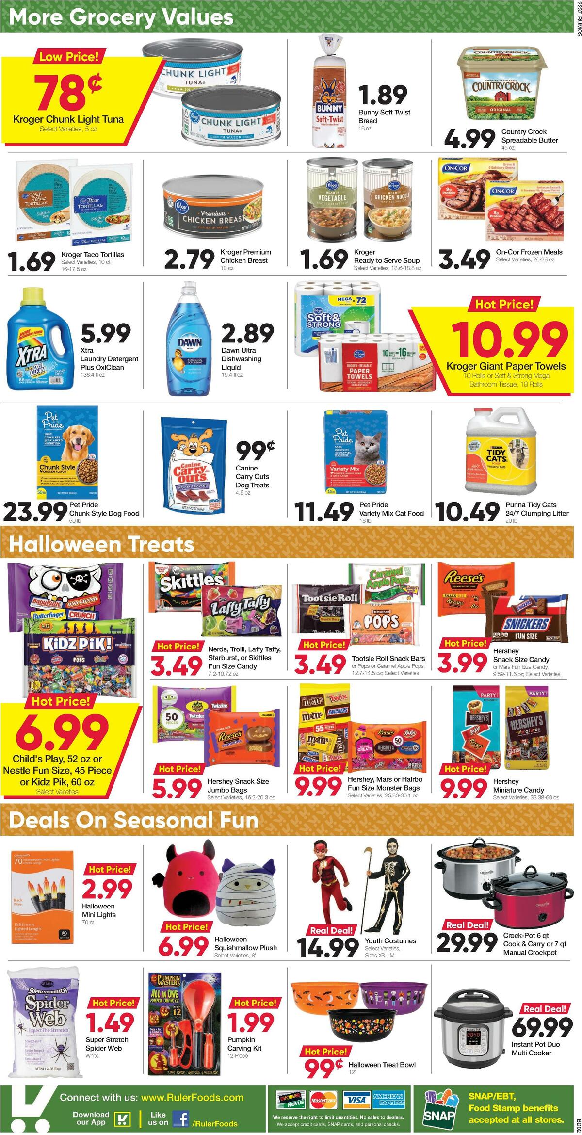 Ruler Foods Weekly Ad from October 12