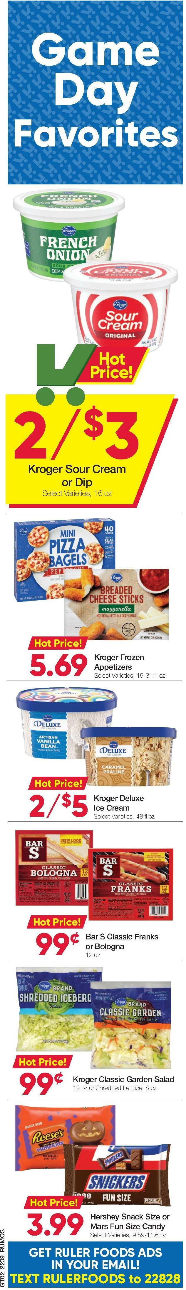 Ruler Foods Weekly Ad from October 26
