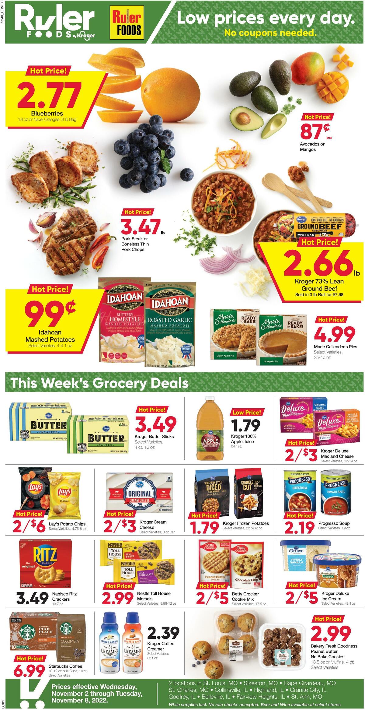 Ruler Foods Weekly Ad from November 2