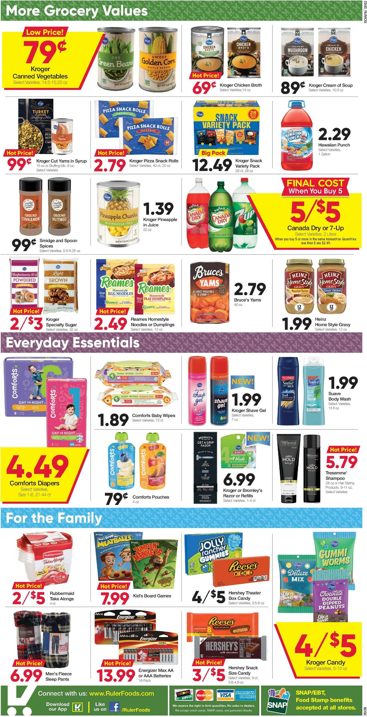 Ruler Foods Weekly Ad from November 2
