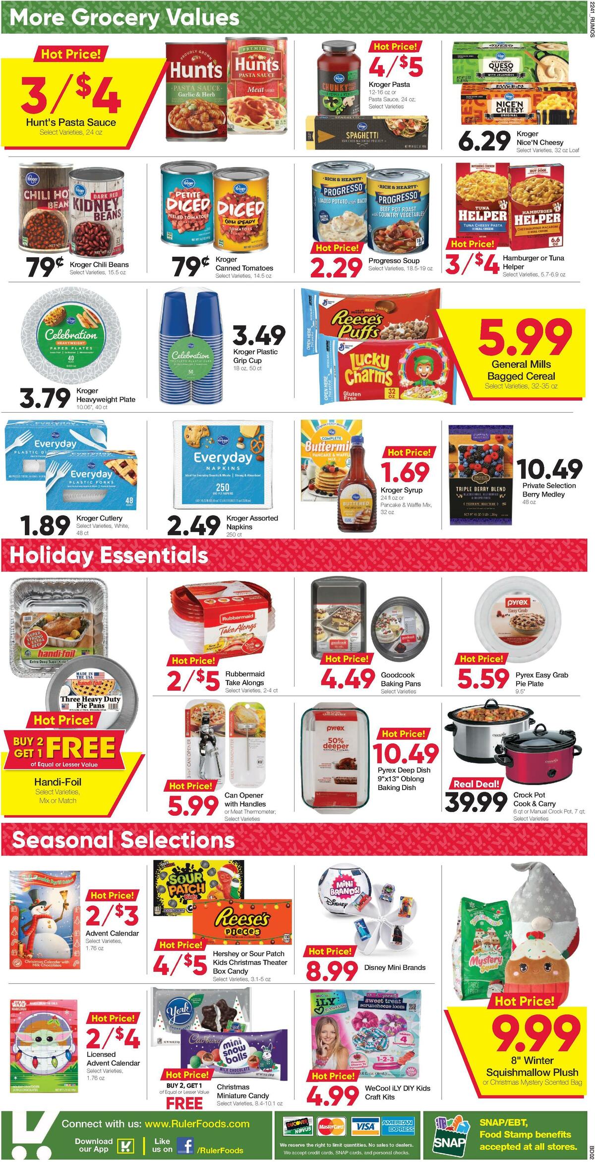 Ruler Foods Weekly Ad from November 9