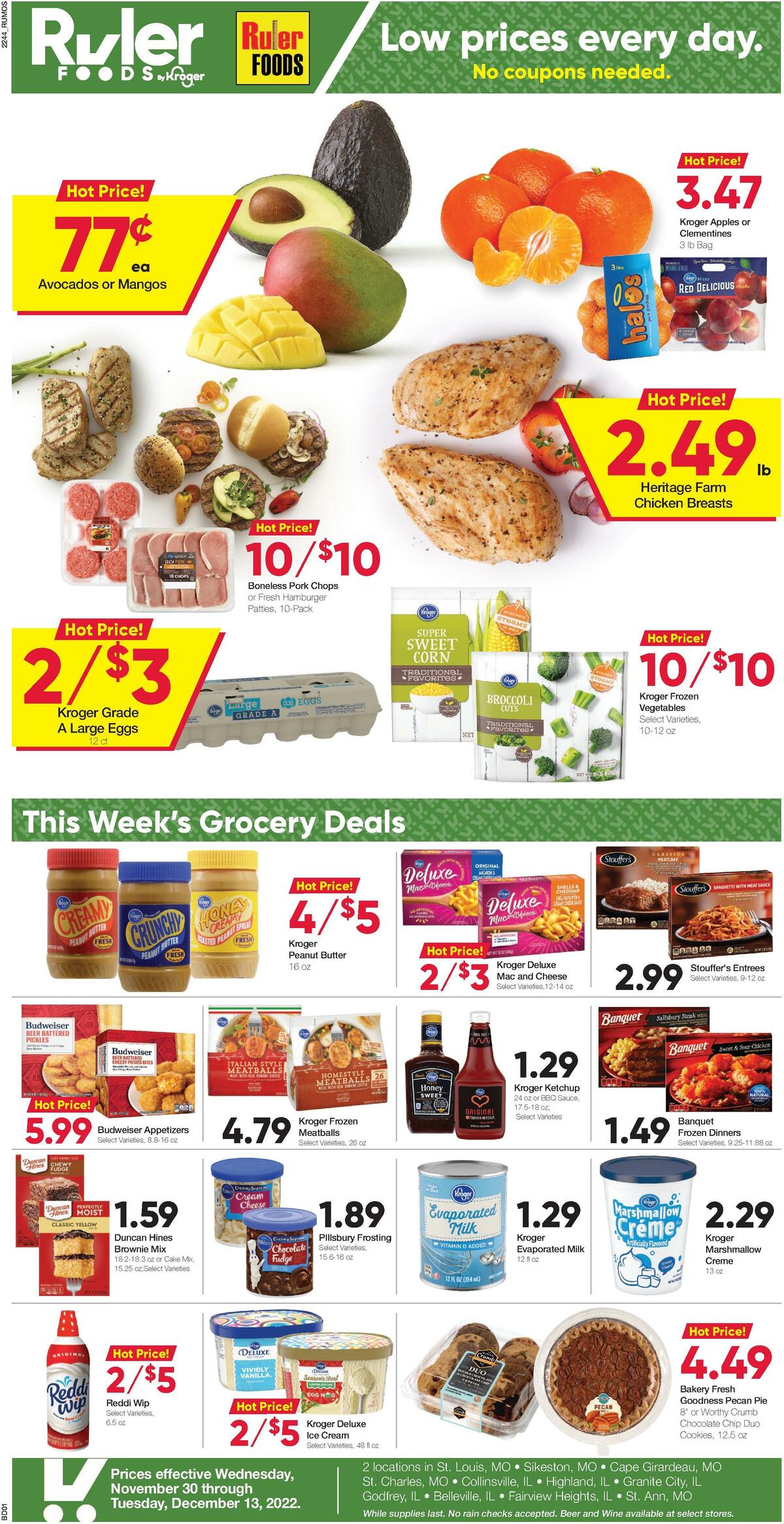 Ruler Foods Weekly Ad from November 30