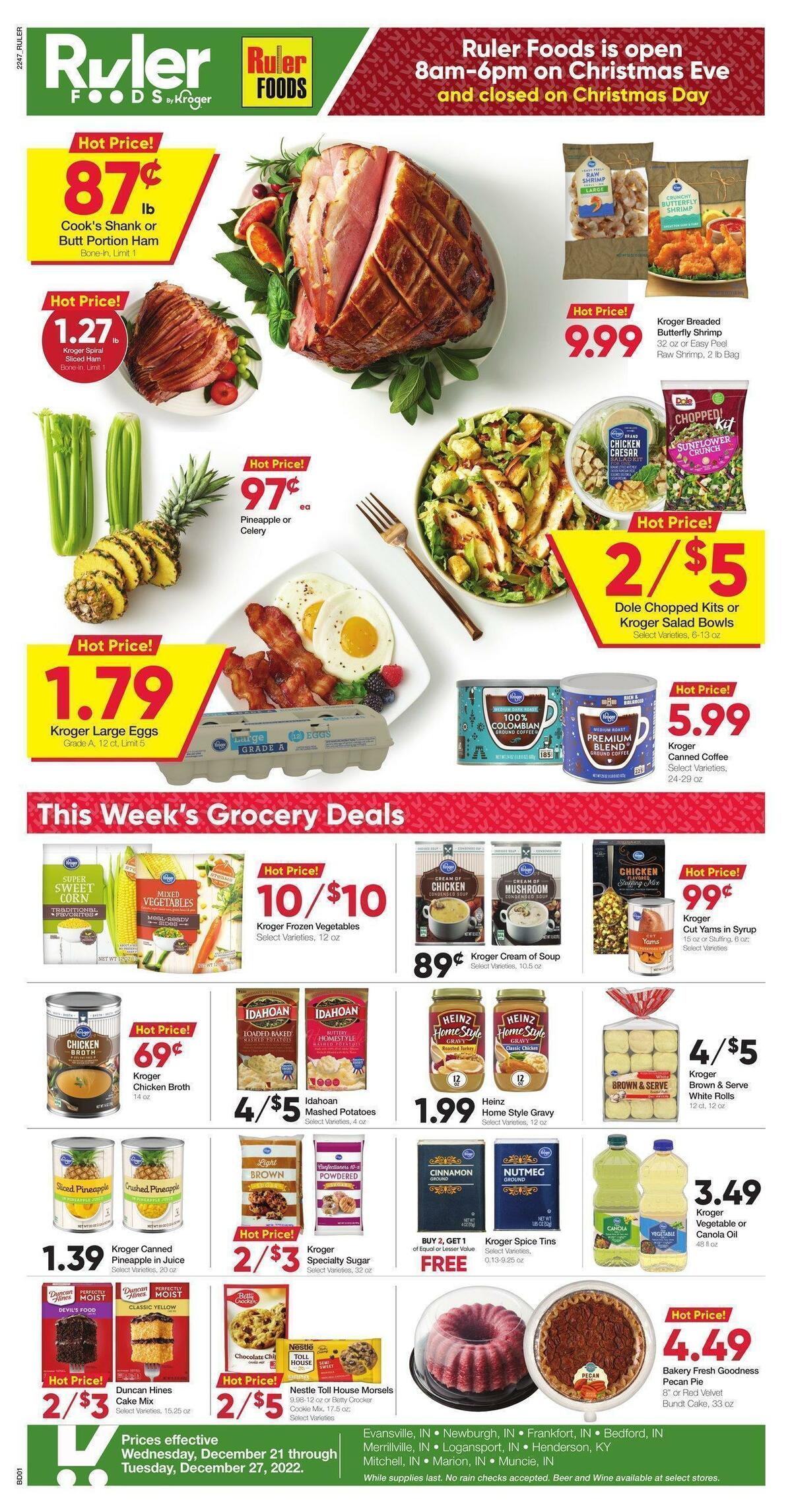 Ruler Foods Weekly Ad from December 21