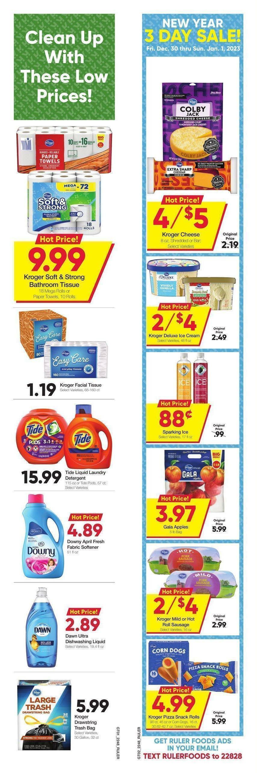 Ruler Foods Weekly Ad from December 28